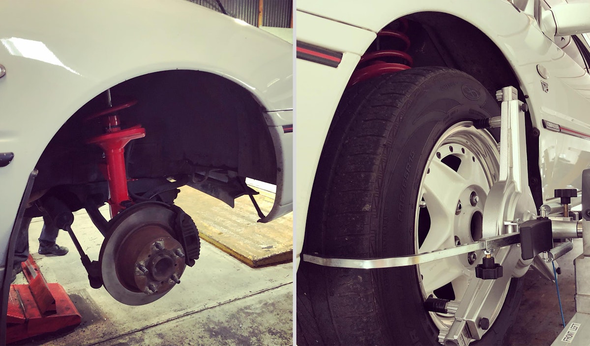 Holden Ute Suspension Upgrade - Use the arrows to browse these images...